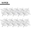 Grille de protection pour ventilateur de refroidissement en métal 90 mm Filtre net de protection contre les radiations Installation facile Efficacité de refroidissement optimale
