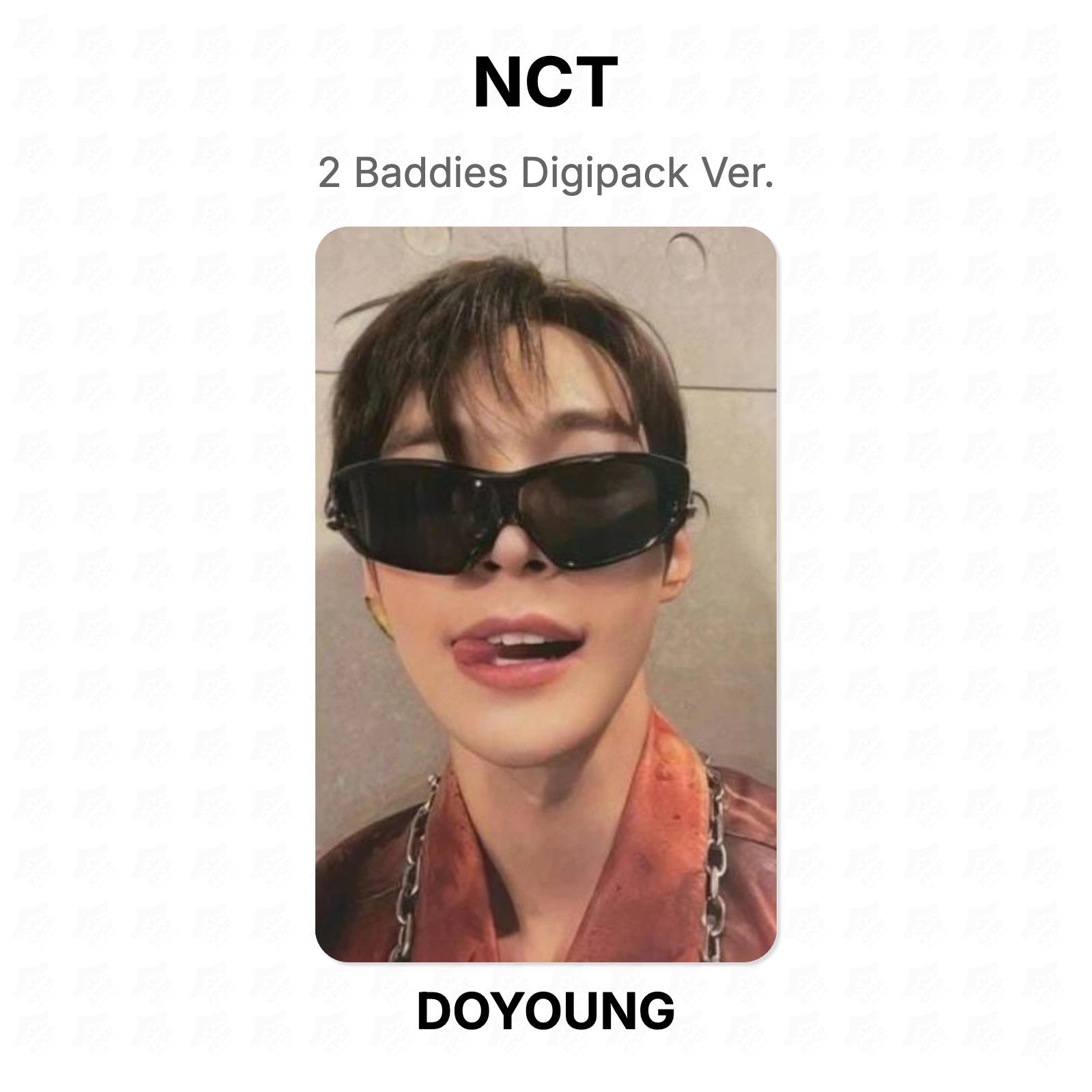 NCT 2 Baddies Digipack Версия. Официальная фотокарта DOYOUNG 02 black
