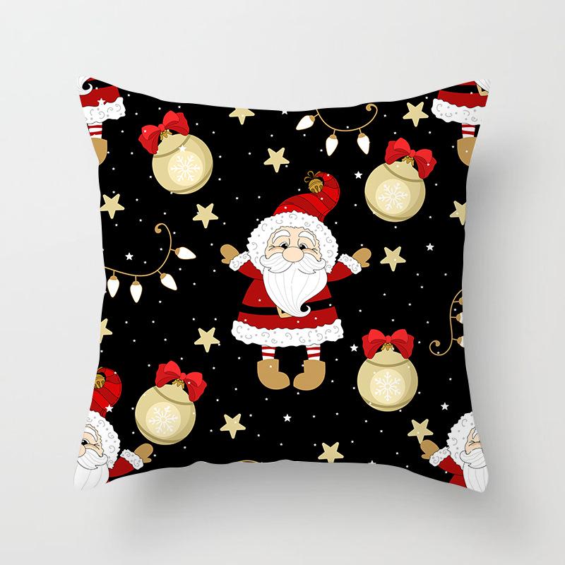 New Christmas Pillowcase Festive Home Decoration Gift Sofa Pillowcase