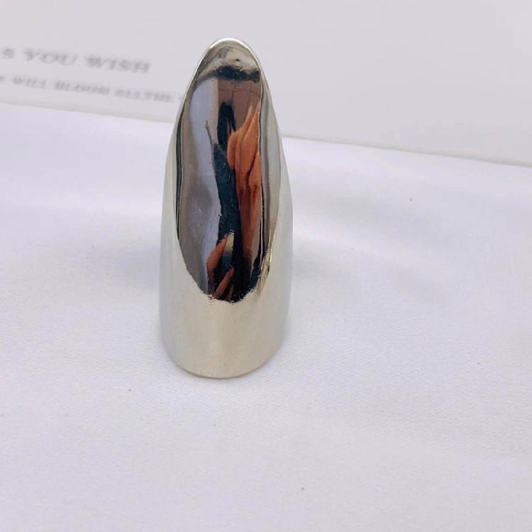 Crystal Inlaid Finger Rings Handmade Jewelry Stylish Accessory for Parties Daily