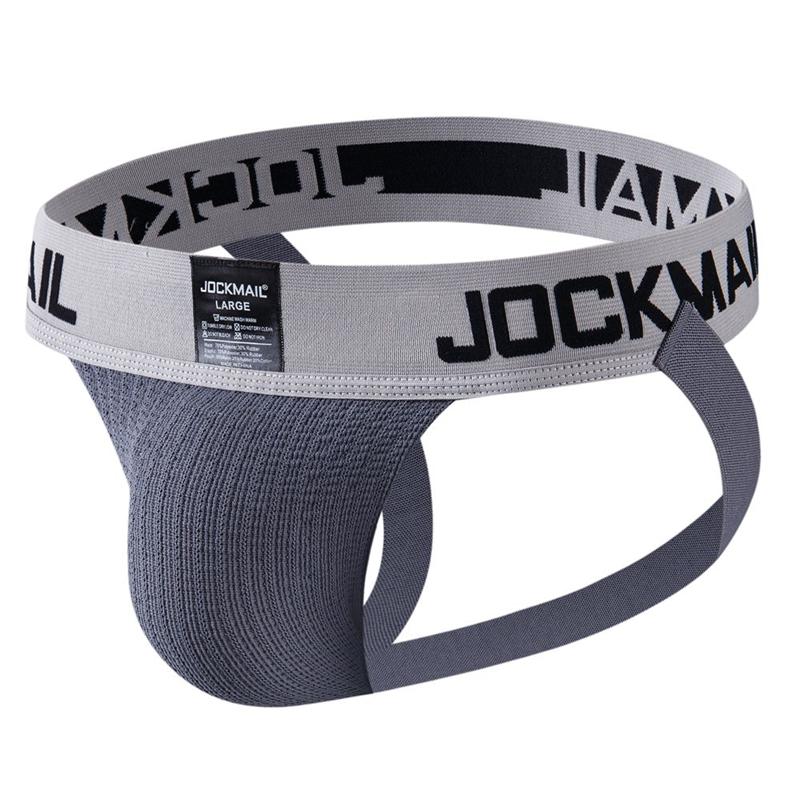 Jockstraps JOCKMAIL 1,97 tommer bredt midjebånd Bokstavtrykk Lav midje Herre Tanga Undertøy Daglig Casual Sport Sexy G-streng Underbukser