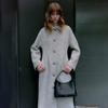Mohair Slime Line Long Coat Kw4wh4280 Ae