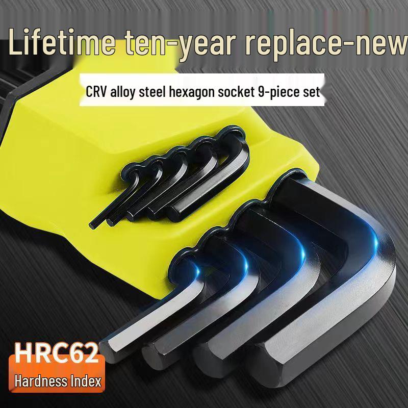 Německá sada Torxových a šestihranných klíčů a šroubováků z legované oceli S2