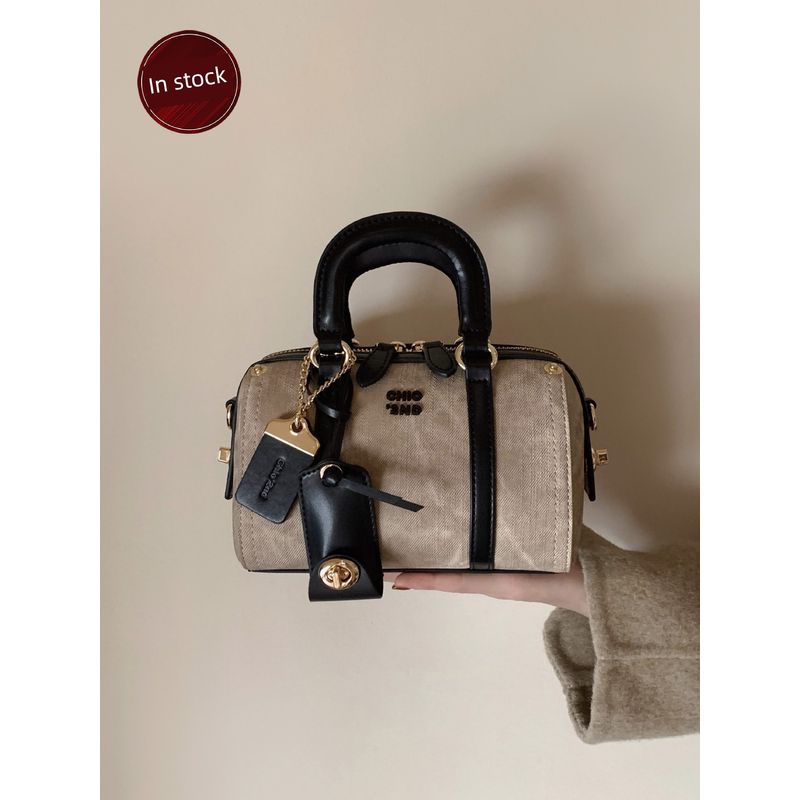 

South Style Chio2nd Semi-Cooked Mocha Pillow Bag Women s 2025 New Arrival Small Handbag Shoulder Messenger Bag Image color