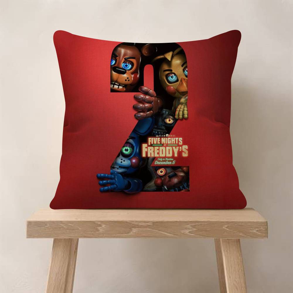Movie Five NNights game At FFreddys Pillowcase toon Gift Cushion Cover Bedroom Home Sofa Chair Seat Decor pillow case