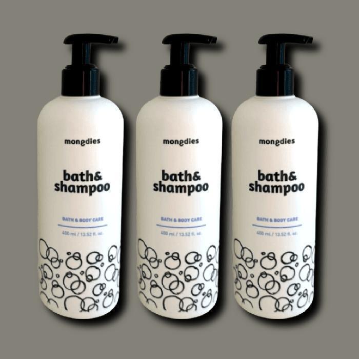 Mongdies Bath and Shampoo 400ml x 3 (41316635)