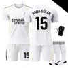 (#12 TRENT, 28#) (#15 ARDA GÜLER, M) 25-26 Real Madrid Host La Liga Football Jersey for Kids and Adults