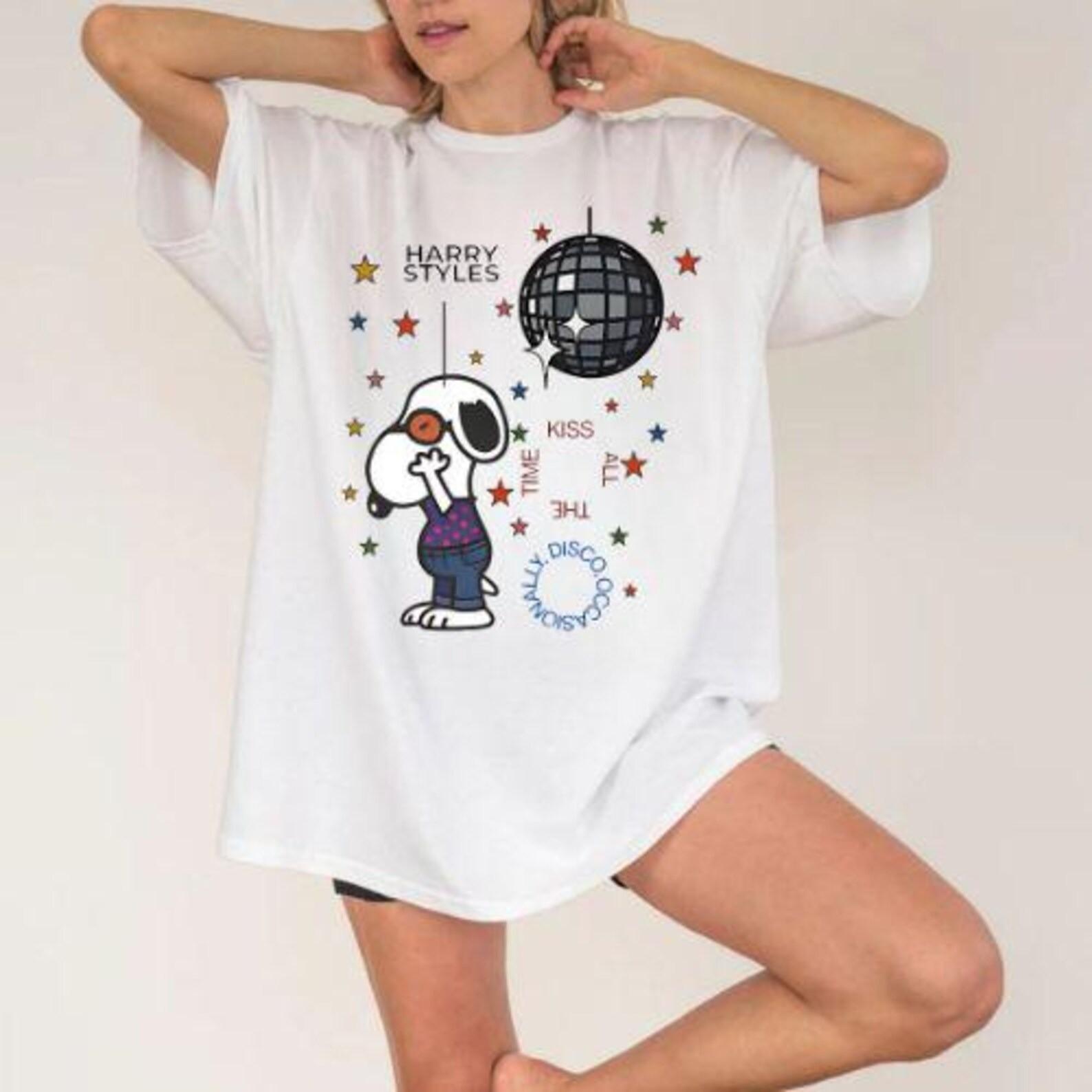 Harry Styles Snoopy T Shirt, Disco Snoopy Unisex T-Shirt XXXL