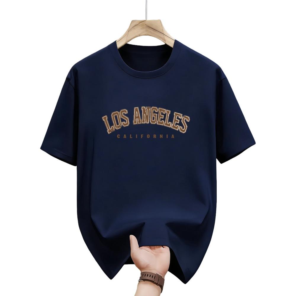 

Womens Printed TShirts Los Angeles Paris Letter Design Breathable Comfortable Spring Autumn Winter Casual Tops 4XL