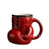 Creative boxing gloves mug stainless steel cup coffee cup resin handicraft tabletop ornament