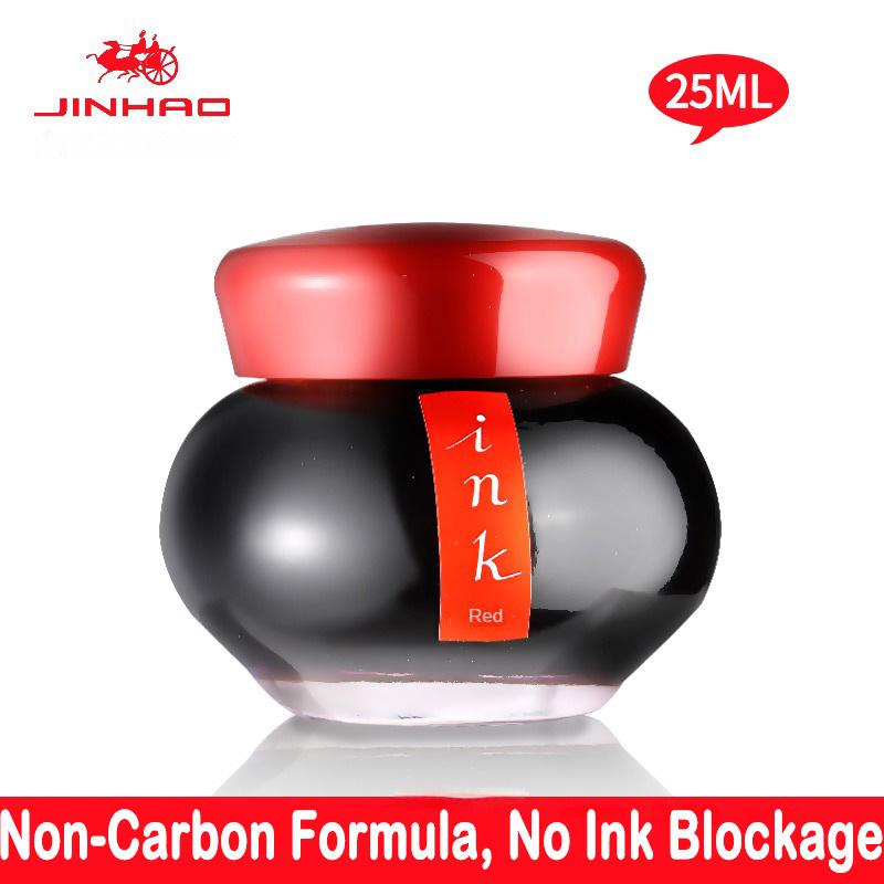 JINHAO 100/50ml Non-carbon Fountain Pen Ink Cartridge Refill Glass Bottled Fountain Pen Ink School Office Supplies Stationery