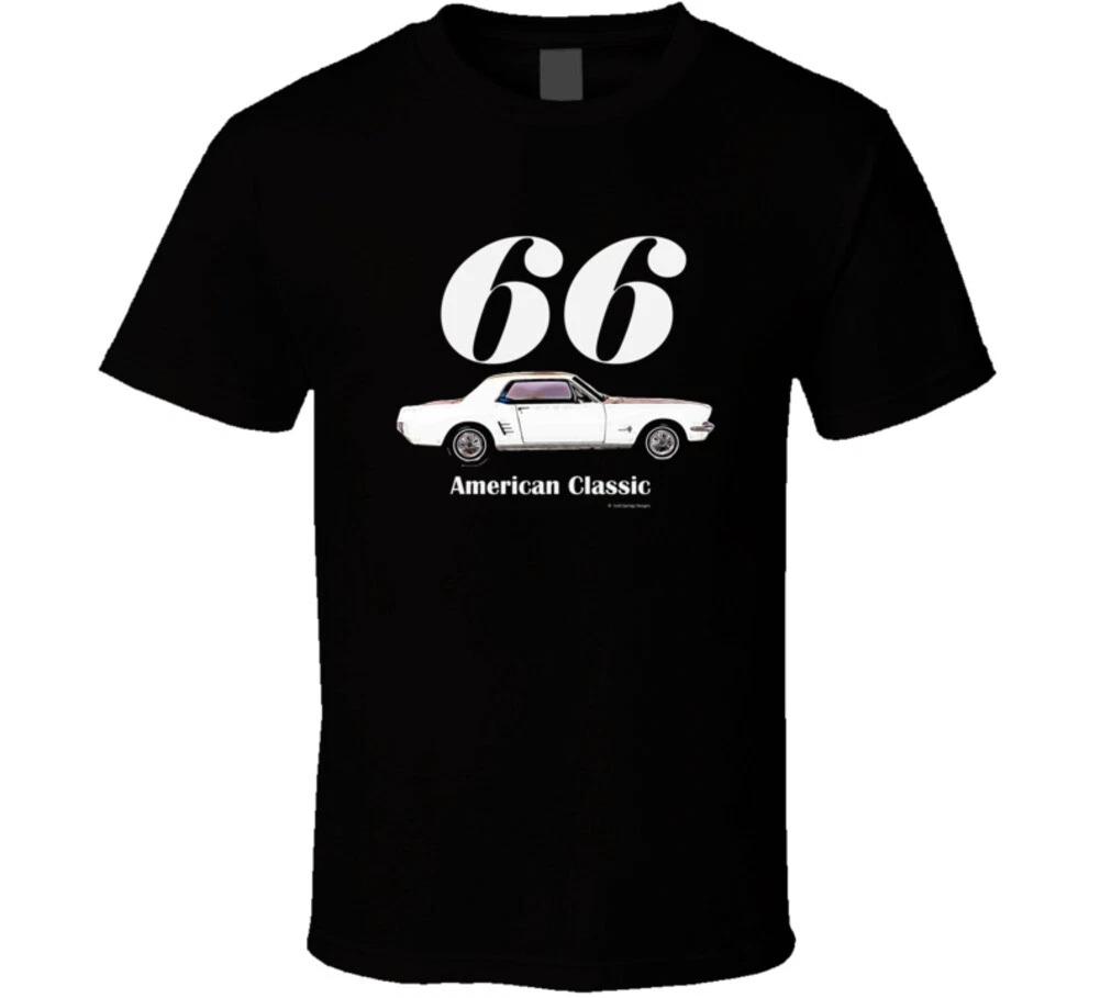 American Classic 66 Mustang Muscle Pony Vintage Gift T Shirt XL