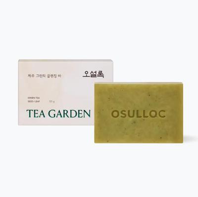 Jeju Green Tea Cleansing Bar – 80g Natural Antioxidant Skincare Soap