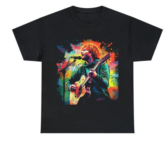 Ed Sheeran Pop Art T-Shirt/Tee/To<wbr/>p/Shirt with a Unique designUnisex