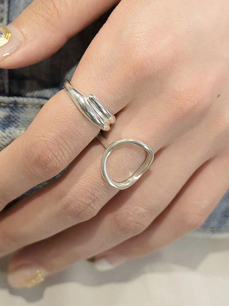 Harang Hr 11R_Round Silver Ring