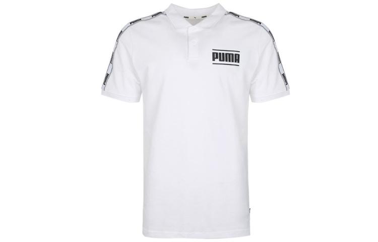 PUMA Hummer Короткие рубашки-поло Мужские с воротником-поло Умеренный прямой крой 845058-02 XL