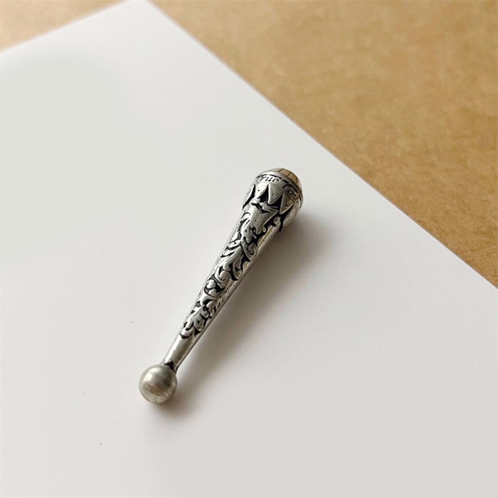 1pc/12PCS Alloy Carved Flower Bolo Tie Tip DIY Necktie Parts for Adult Men Women Bolo Tie Tips for Wedding Shirt Sweater