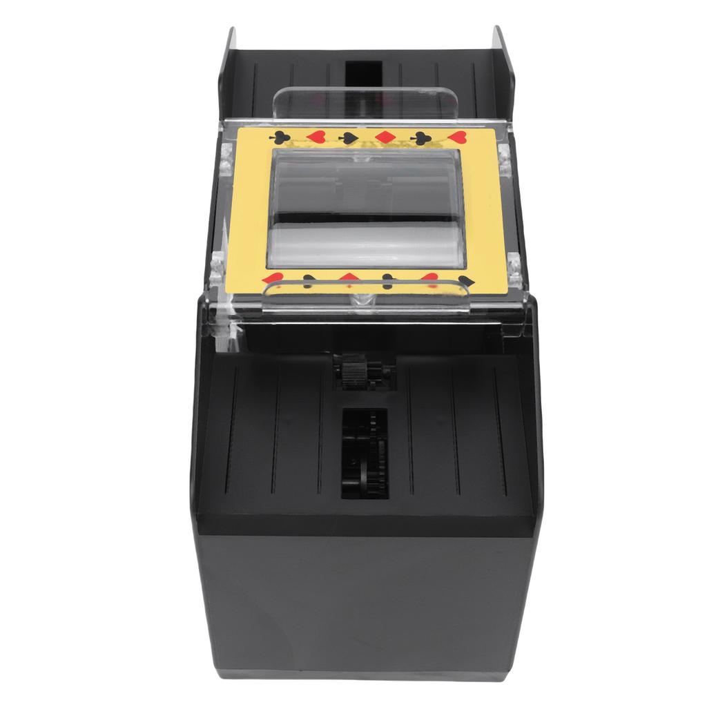 Automatic Card Shuffler Battery Powered Playing Card Electric Shuffling Machine for 4 Decks Home Party Card Games
