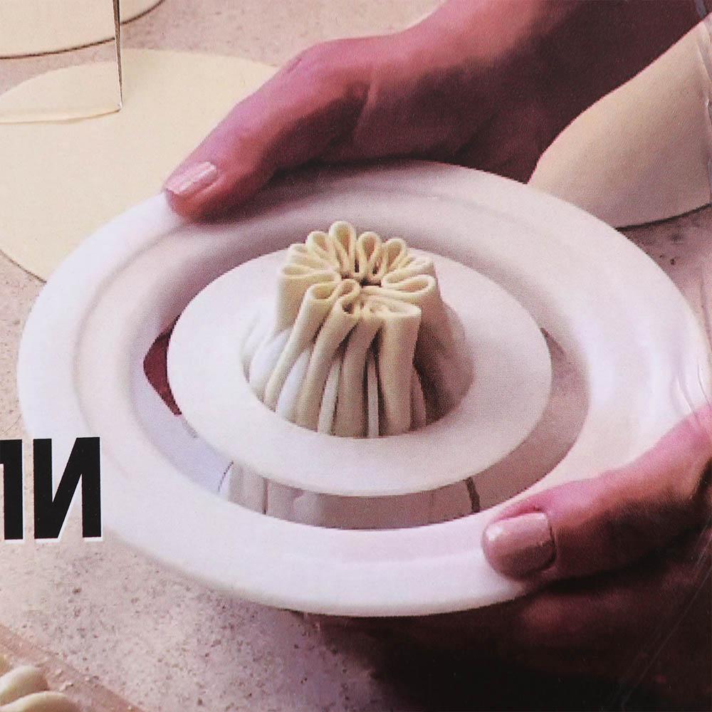 Łatwe do wyjmowania Khinkali Maker Ręczny Forma do pierożków na parze Maszyna do Baozi Student międzynarodowy