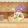 Guinea Pig Bed House Hideout Winter Warm Hamster Cave for Chinchilla