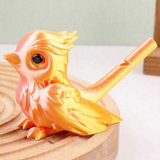 Bird Whistle Portable Bird Call Toy 3D Printed Interactive Whistle with Realistic Bird Sounds for Outdoor Play And Desk Decoration