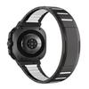 Compatible Two-Color Rubber Folding Buckle Wristband for Samsung Galaxy Watch 8