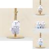 Cute Cartoon Plush Bear Keychain Charismatic Stuffed Animal For Bags And Keys