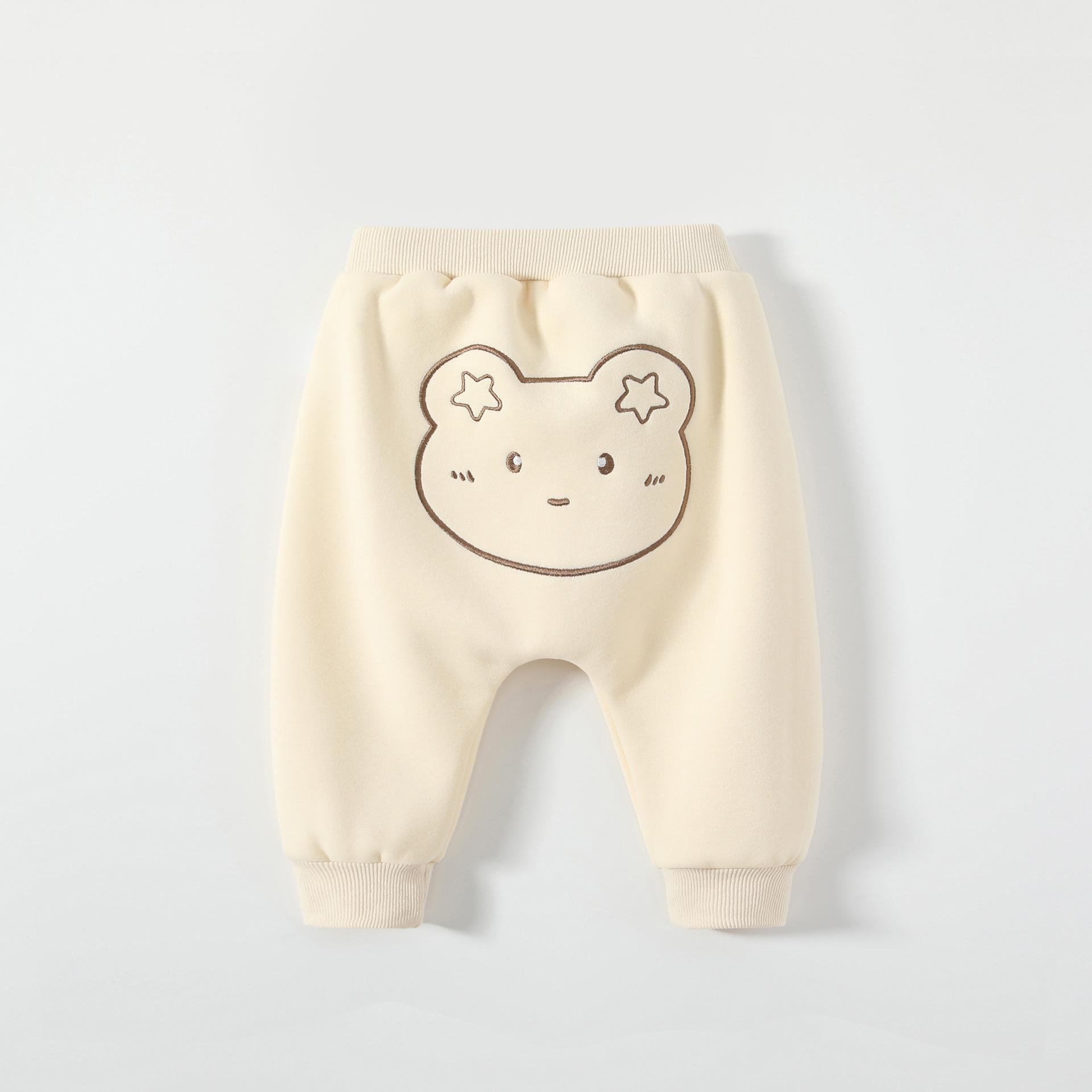 

Детские осенне-зимние широкие брюки средней посадки с большой задней частью для мальчиков и девочек 2025 100 (Height 90-100cm)