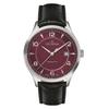 Kensington Curea Piele Cadran Bordeaux Quartz 1305.1536 Ceas Bărbătesc