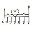 1Pc Hook Behind The Door Cross-Border Punch-Free Clothing Hanging Hat Hanging Entrance Rack Storage And Organization Hook