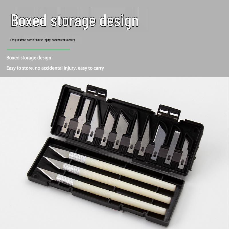 13-Piece Craft & Carving Knife Set with DIY Journal Tools