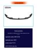 BMW X5 G05 Carbon Fiber Black Front Lip Spoiler Chin Diffuser