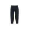 Anta Champion Series Solid Color Mid Waist Straight Leg Thickened Casual Pants Men Bottoms Black 152340510-3