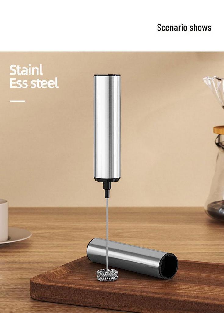 Handheld Electric Milk Frother and Cream Whipper