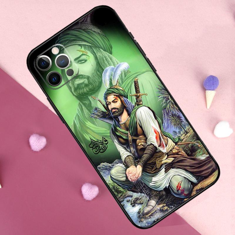 Imam Hussain Shia Ali Phone Case For iPhone 17 Pro Max 11 14 15 16 Pro Max Plus 12 13 Mini 16e 17 Air Back Cover