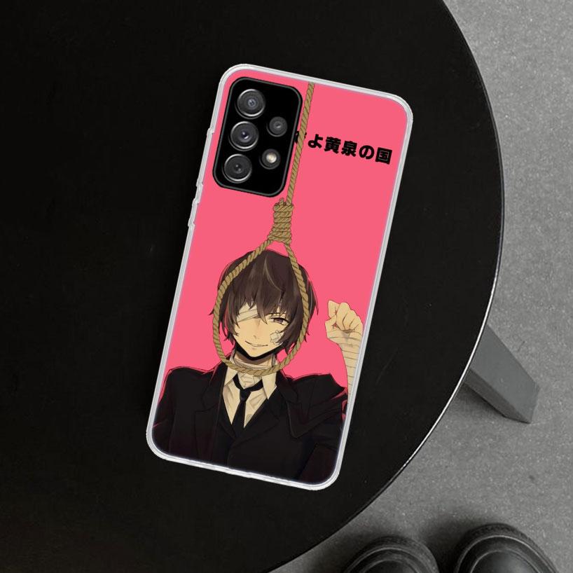 Bungou Stray Dogs Dazai Osamu Phone Case for Samsung Galaxy A17 A16 A26 A36 A56 A57 A37 A15 A25 A35 A55 A14 A24 A34 A54 A13 A23