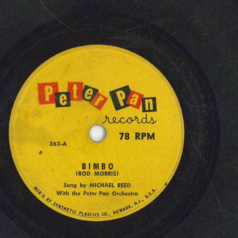 

7-дюймовая пластинка MICHAEL REED THE PETER PAN ORCHEST Bimbo Ozzie The Ostrich 363 PETER PAN RECO US Детская Б/У