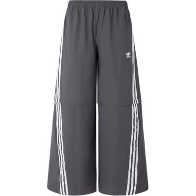 Originals Zip Off Track Pants With Logo Pattern Loose Fit Sports Comfortable Casual Unisex Pants Dark-Gray KA2761