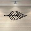 1pc Metal Leaf Wall Decor – Big Leaf Design for Living Room & Garden | Elegant Wall Hanging | Stylish Metal Leaf Decoration