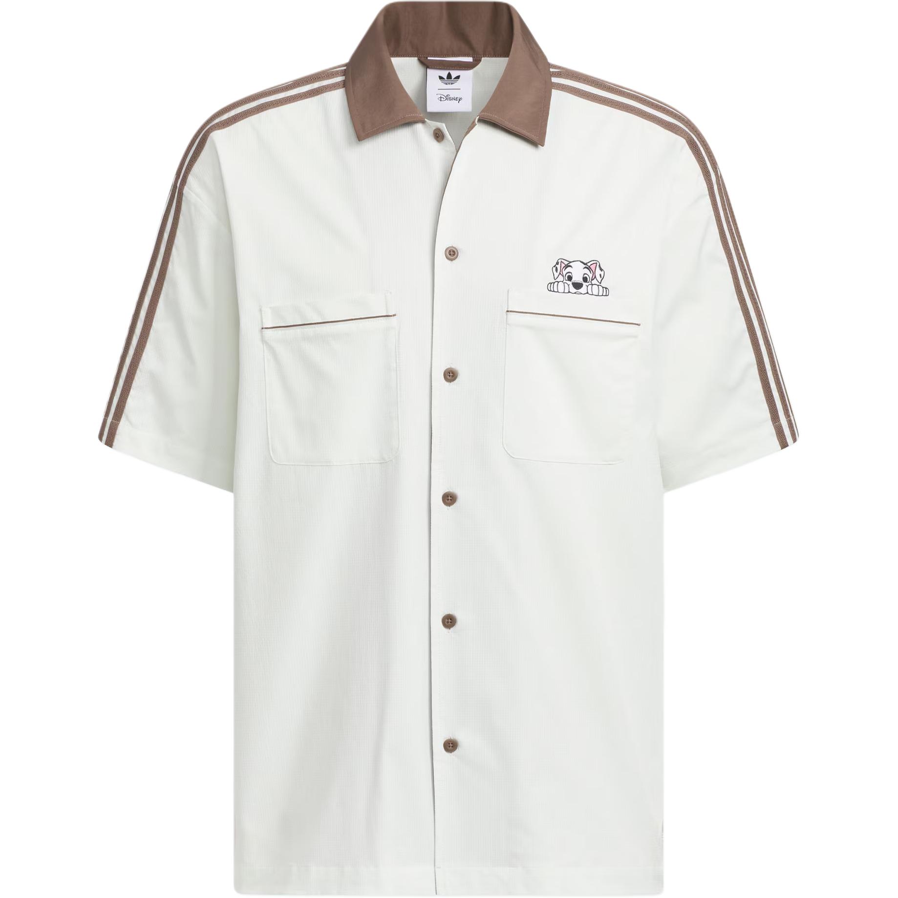 

Adidas Originals X Disney Collaboration Bowling SS25 Fashion Versatile Loose Fit Polo Shirt Unisex Shirts KG6690 L