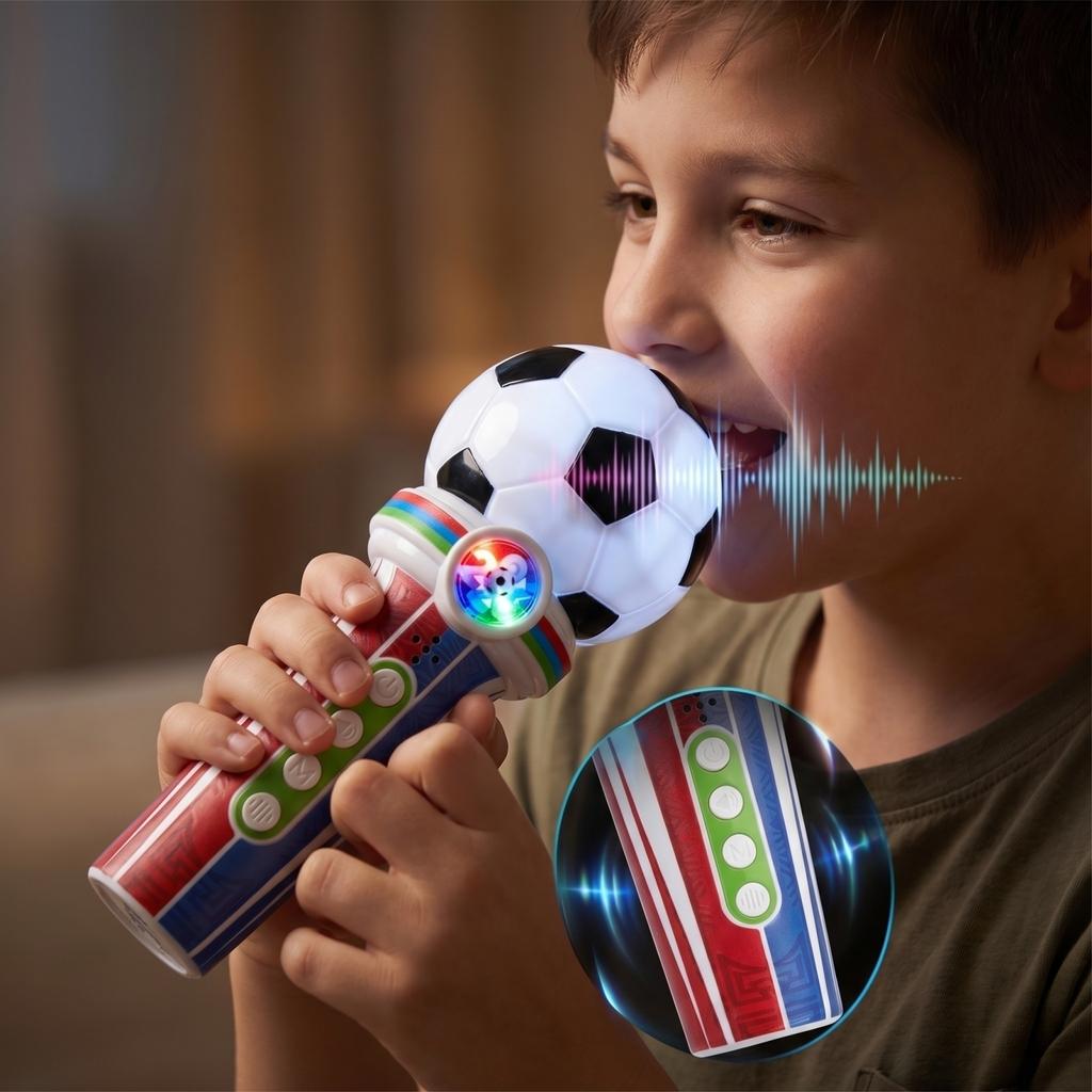 Football Handheld Microphone Toy