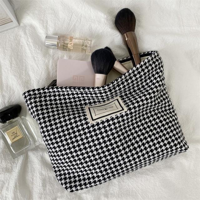 Große Damen-Kosmetiktasche mit Leopardenmuster, aus Segeltuch, wasserdicht, mit Reißverschluss, Make-up-Tasche, für Reisen, Waschen, Make-up, Organizer, Beauty-Case