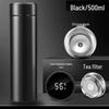 Custom Stainless Steel Thermos with Smart Temperature Display – Insulated Gift Cup 304