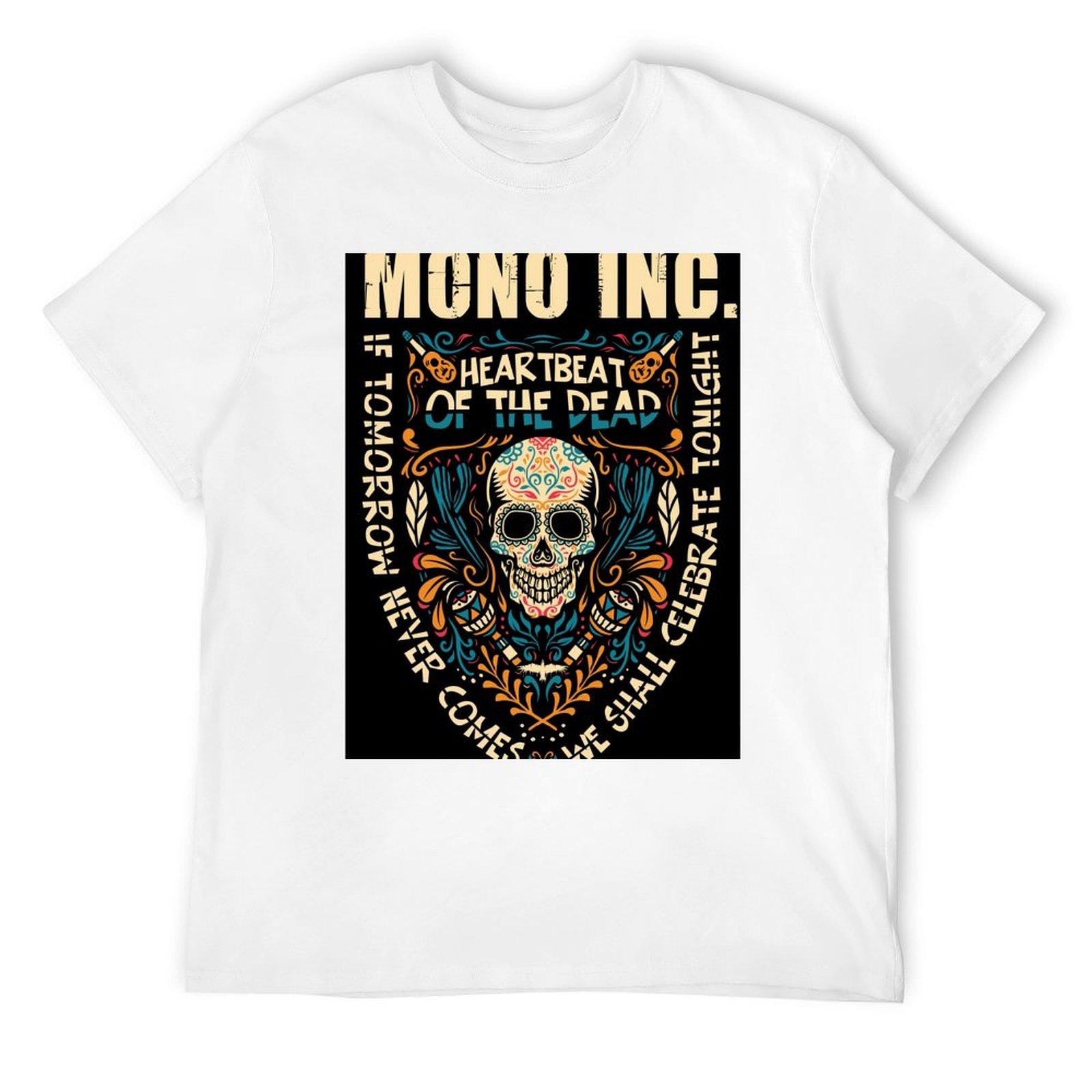 

MONO INC. Heartbeat of the Dead T-Shirt essential t shirt custom shirt tops baggy shirts mens t shirt S