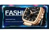 Sanda Unisex Trendy Square Watch: Multifunctional, Waterproof, Dual Display, Sports/Calendar Features, Casual Men's Electronic Wristwatch.