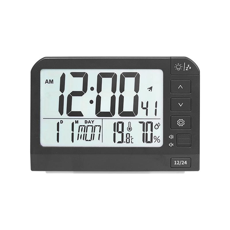 

Новые электронные часы с большим экраном, многофункциональные часы, прикроватный светящийся будильник, студенческие бесшумные