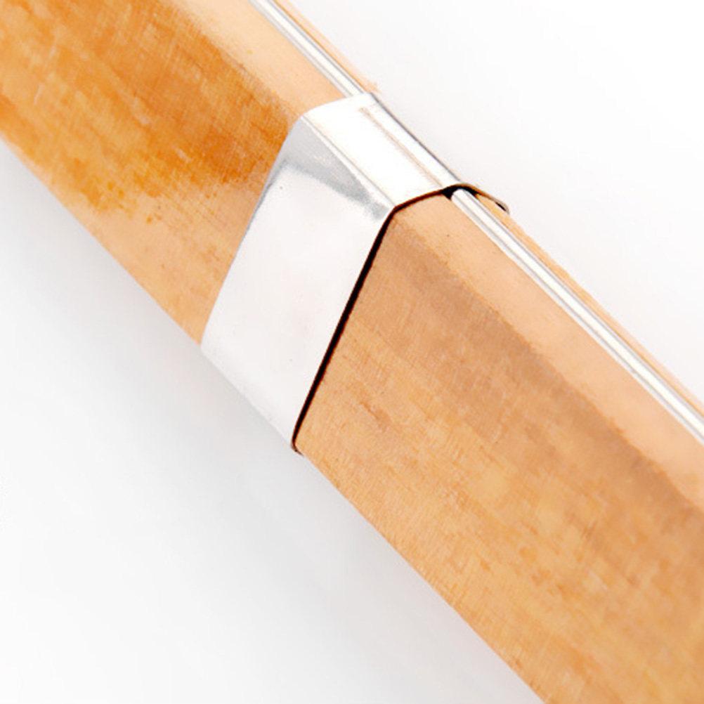 Stainless Steel Strainer Basket Wooden Handle 14Cm Fine Mesh Food Skimmer Pasta Dumpling Noodle Kitchen Sieve Rust Resistant