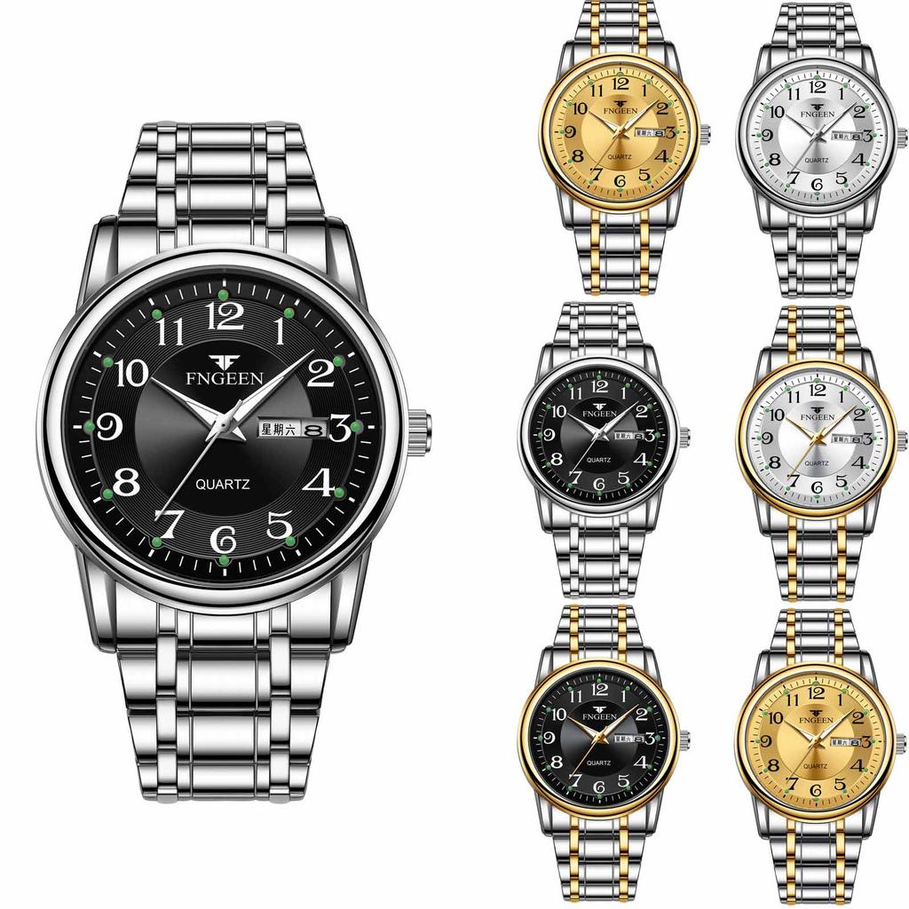 Men's Waterproof Luminous Running Alarm Clock Watch