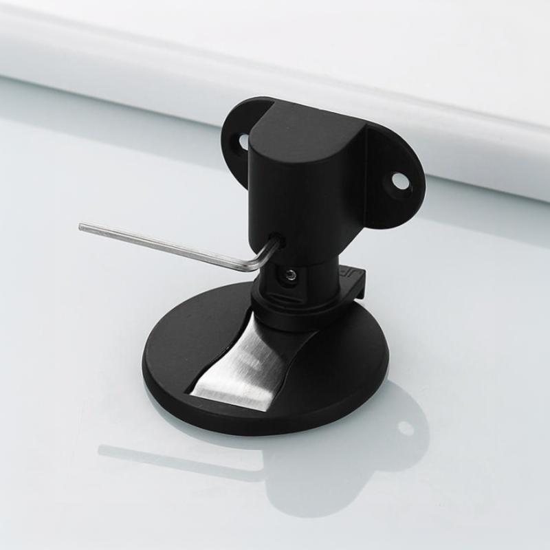 Adjustable Punch-free Magnetic Door Stopper Windproof Door Holder Safety Anti-collision for Kids Room Home Use