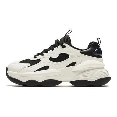 Nut Shoes Durable Breathable Low Top Casual Shoes Women Sneaker Black White 122418885-2